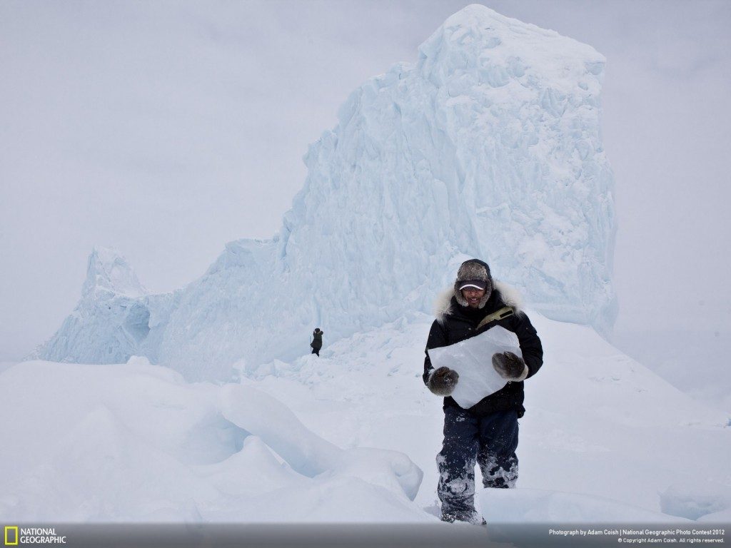 consider... National Geographic 2012 Winners - Chipping Ice