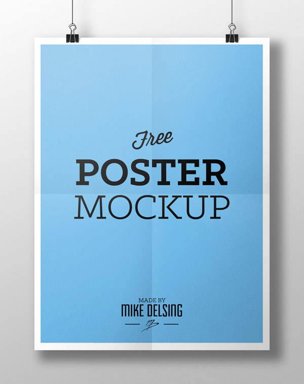 Poster Mockup Free Consider 10